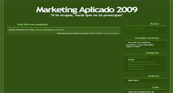 Desktop Screenshot of marketingaplicado.net