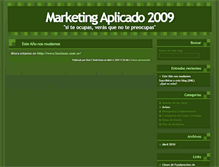 Tablet Screenshot of marketingaplicado.net